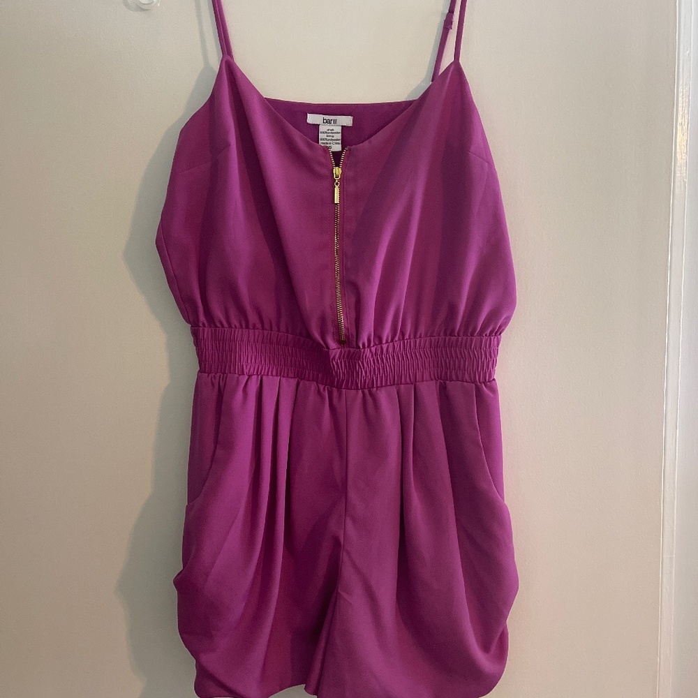 BarIII Magenta Romper